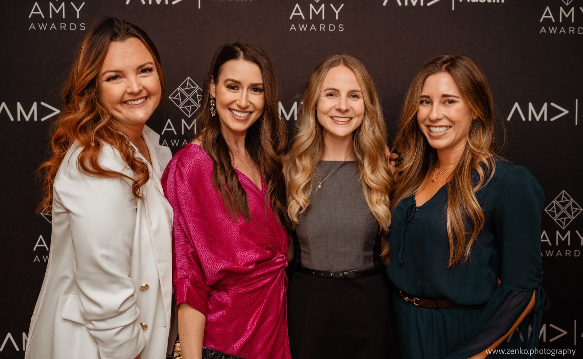 AMA Austin members at an evening chapter event